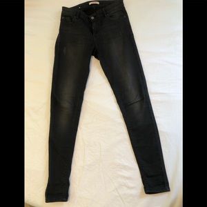 Camaieu French Black wash Denim jeans Size 2 / 38